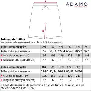 Pantacourt - Capri  fitness microfibre bleu marine-2XL