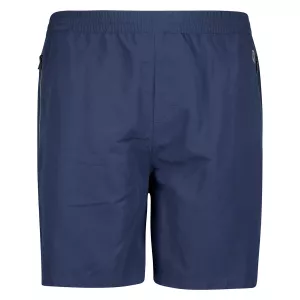 Bermuda bleu marine microfibre ultra léger et pratique