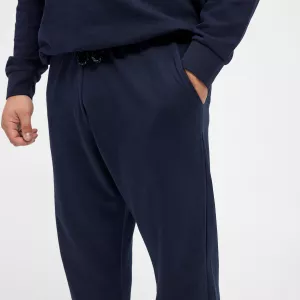 Pantalon de survêtement classique bleu marine-6XL