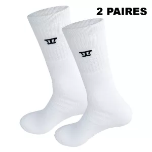 Chaussettes 2 paires LOGAN blanche-45-48