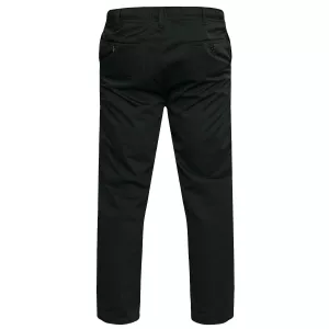 Pantalon taille élastiquée noir basilio-P50