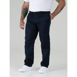 Pantalon taille élastiquée bleu marine basilio-P42