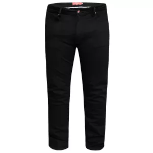 Jean tapered fit extensible noir 