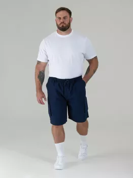 Short Cargo bleu Foncé-5XL