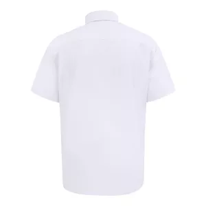 Chemise manches courtes élégante blanche-6XL