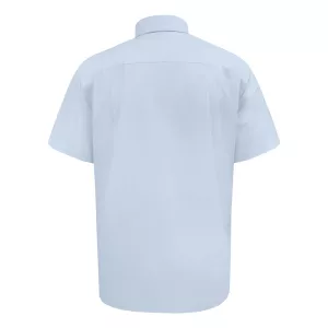 Chemise manches courtes élégante bleu clair-3XL