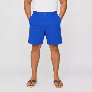 Bermuda chino léger bleu royal