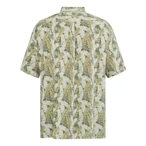 Chemise feuillage vert olive-5XL