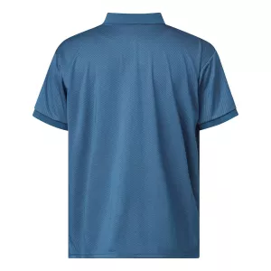Polo Cool Effect texturé bleu-7XL