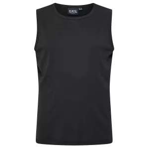 Maillot de corps TankTop noir sans manche