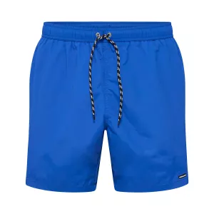 Short de bain bleu cobalt séchage rapide