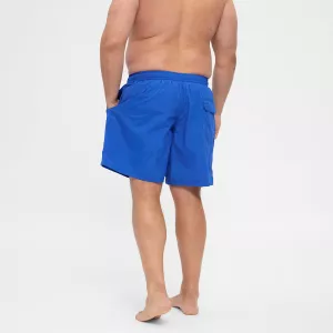 Short de bain bleu cobalt séchage rapide-6XL