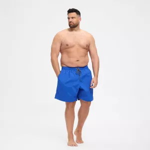 Short de bain bleu cobalt séchage rapide-6XL