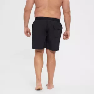 Short de bain noir séchage rapide-3XL