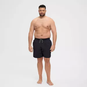 Short de bain noir séchage rapide-3XL
