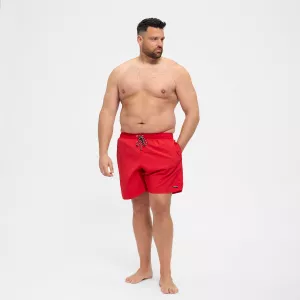 Short de bain rouge séchage rapide-4XL
