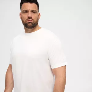 T-shirt blanc Col rond North basic-7XL