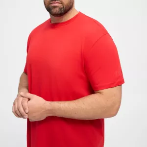 T-shirt rouge Col rond North basic-6XL