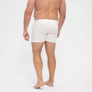 Boxer Stretch blanc grande taille-2XL