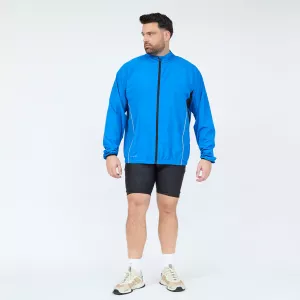 Coupe vent cyclo bleu cobalt-2XL