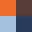 carreaux-orange-bleu-marine