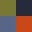 carreaux-vert-marine-orange
