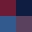 rouge-bleu