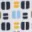 motifs-jaune-bleu-et-marron