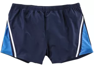 Maillot - Boxer de Bain grande taille Bleu marine bleu de 4XL à 10XL