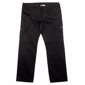 Pantalon Cargo taille élastiquée noir de 3XL à 10XL