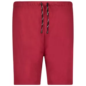 Short léger ou de Pyjama bordeaux de 2XL à 10XL