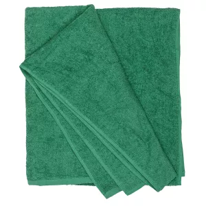 Grande Serviette de Bain vert foncé 100 x 220