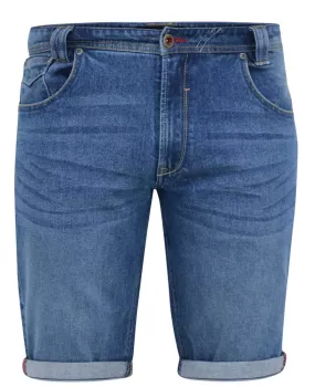 Short denim bleu délavé de 42US à 56US - JONES