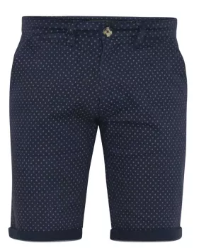 Short chino marine motif blanc de 42US à 56US - DUDLEY