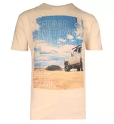 T-shirt Off Road Cape Town Beige clair