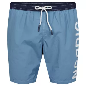 Short de bain bleu bicolore