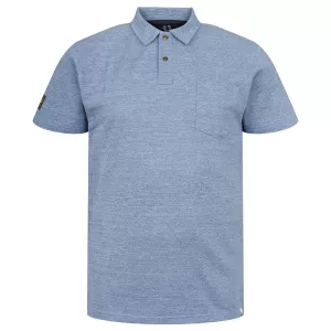 North 56Denim Polo mélange denim clair de 2XL à 8XL