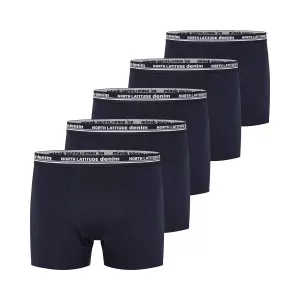 Boxers North Latitude Denim  bleu marine lot de 5