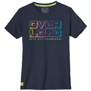 T-shirt bleu nuit OVERLOAD taille 3XL