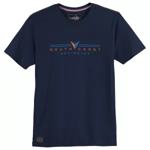 T-shirt South Coast Redfield bleu nuit tendance