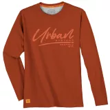 T-shirt manches longues Redfield Urban orange cayenne