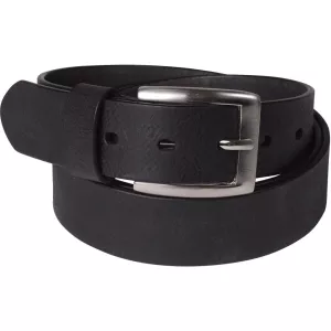 Ceinture en cuir Replika jeans noir 110cm à 180cm