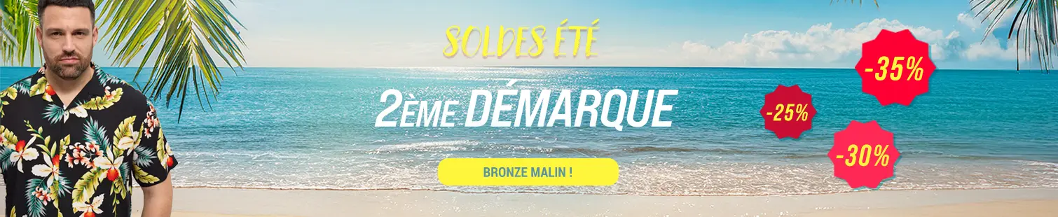Soldes Eté 2025 vêtements grande taille pour homme
