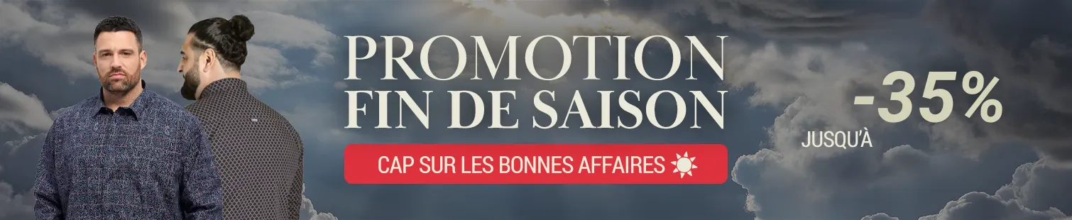 Promotion fin de saison hiver grande taille